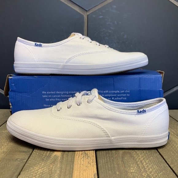 Womens Keds Champion White Canvas (Multiple Sizes)